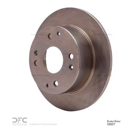 Dynamic Friction Co Disc Brake Rotor - 600-58007 600-58007